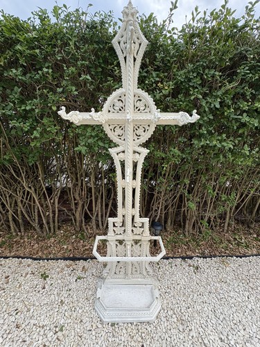 White painted coalbrookdale - painted,