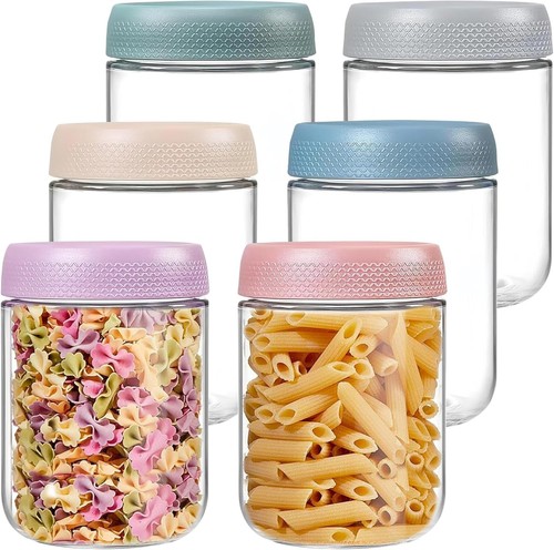 Glass jars with lids - jars, 500ml