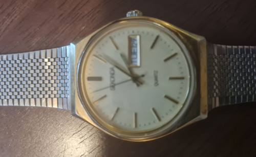 1980s sekonda quartz silver - 1980s,
