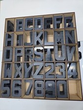 4D NUMBER PLATE LETTERS NUMBER