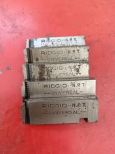 Ridgid NPT Universal Pipe Threading Dies 1"-2" 1/2"-3/4" NPT Tools Machining