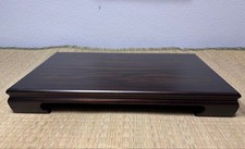 Japanese Bonsai Display Stand Ebony Wood KADAI Base Ornamental Table Board
