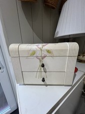 Vintage wooden jewellery - vintage, box