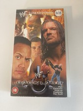 WWF WWE Backlash 2000 Wrestling VHS Video Tape The Rock Triple H Steve Austin