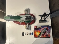 LEGO Star Wars UCS Slave 1 75060 100% Complete W / Figs & Instructions (No Box)