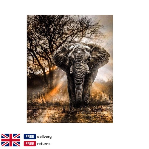 Elephant diamond art - elephant,