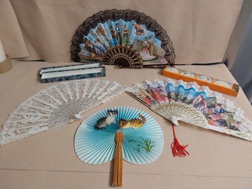 Collection vintage fans - collection,