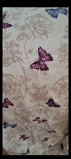 Butterfly Ring Top  66 X 54 Curtains In Excellent Condition