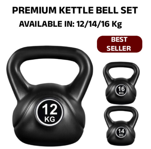 Vinyl kettle bell - kg,