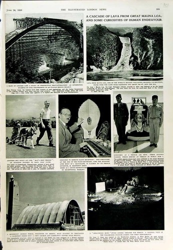 Old vintage print - vintage, 1950
