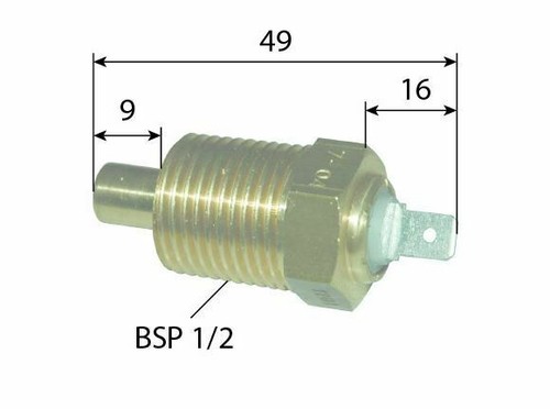 For case temperature sender - ih,