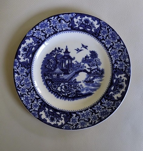 Olde alton ware dinner - alton, plate-