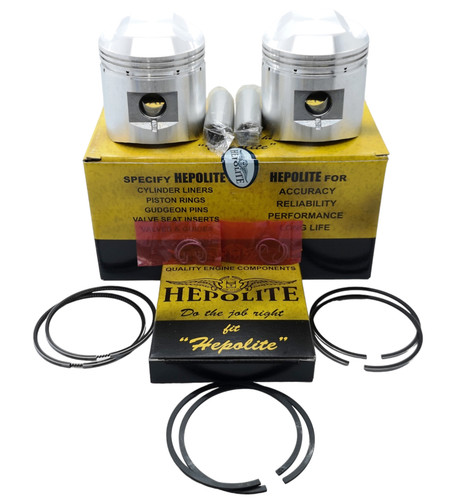 Hepolite complete piston - +20,