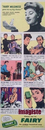 Vintage british - ad, (1954)