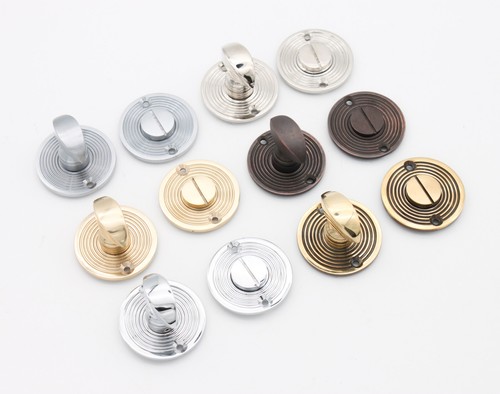 Antique solid brass reeded - antique,