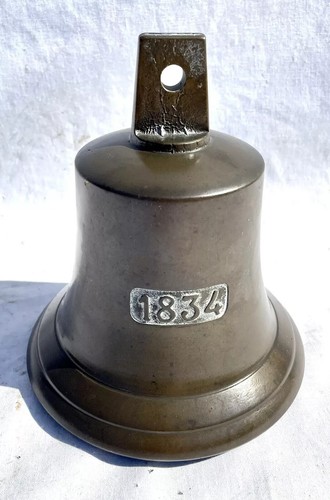 Vintage bell metal 1834 - vintage,