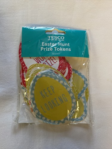 Easter egg hunt tokens 8cm - easter,