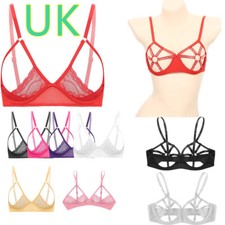 UK Women's 1/4 Cups Bra Lace
