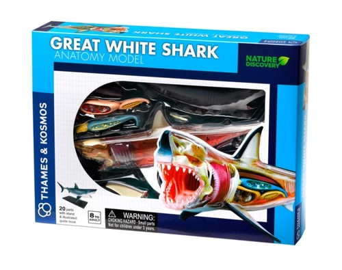 Great white shark - shark, (paperback