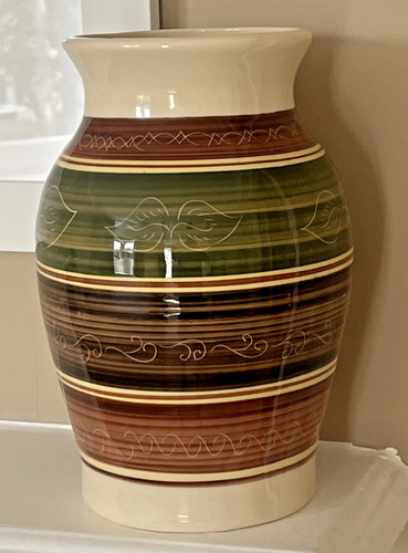Welsh studio pottery vase - pottery,
