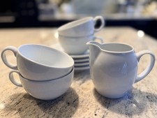 Denby White 4 x Tea/Coffee
