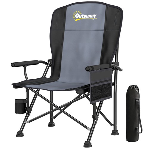Outsunny camping chair padded - camping,