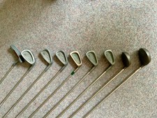 Half Set of Masters Golf Clubs including Golf Bag and Masters Trolly 