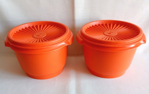 Tupperware sunburst orange - sunburst,