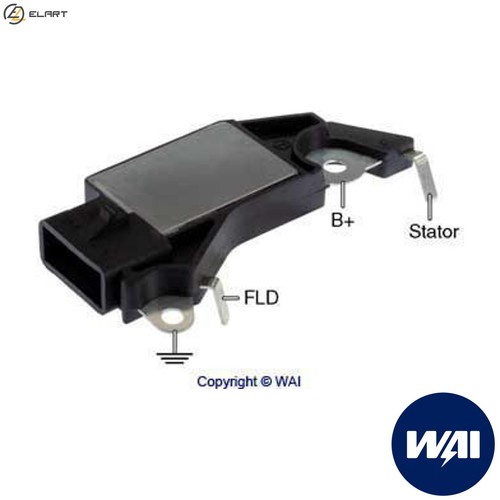 Alternator regulator d411xhd - regulator,