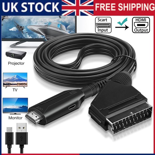 Scart hdmi converter audio - to,