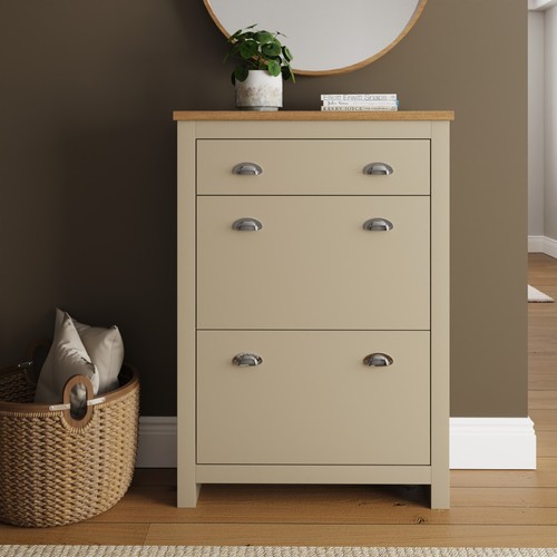 Lancaster shoe cabinet - cabinet, door