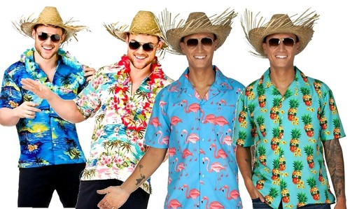 Adult hawaiian shirts - adult,