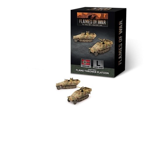 German armoured flame - armoured, flame-thrower
