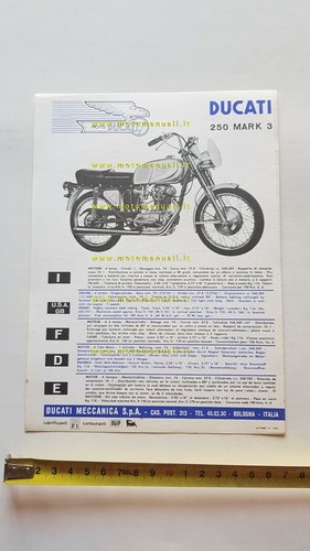 1966 ducati 250 mark - ducati,
