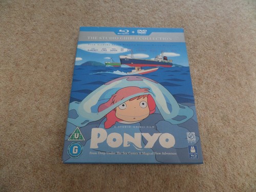 Blu ray dvd ponyo studio - dvd,