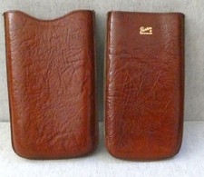 Vintage Parker Leather Cigar Case, England.