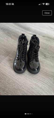 Girls black sparkly glitter - black,