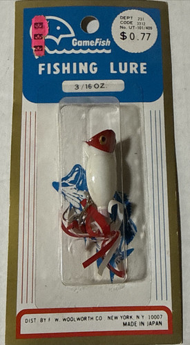 Vintage gamefish lure - gamefish, (