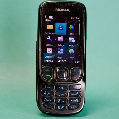 Nokia 6303c unlocked - unlocked, black