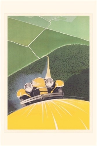 Vintage journal car driving - journal,