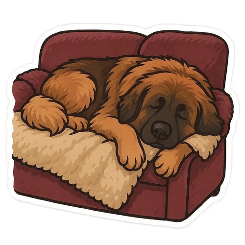 Sticker leonberger dog car - dog,