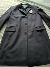 Navy, wool and cashmere blend