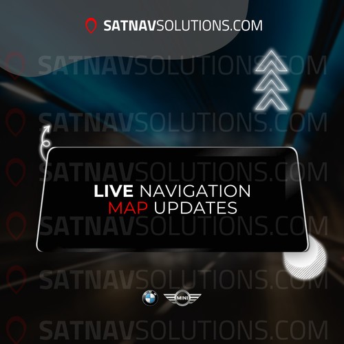 Bmw mini road map - road, live
