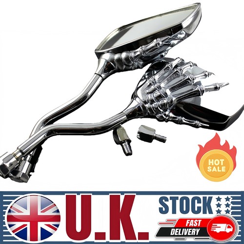 Skeleton skull hand motorcycle - skull,
