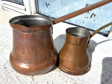 2 VINTAGE COPPER TURKISH