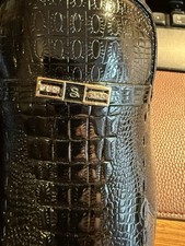 Mens Crocodile Pattern  Leather Shoes