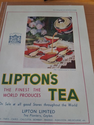 Full page vintage advertisment - page,