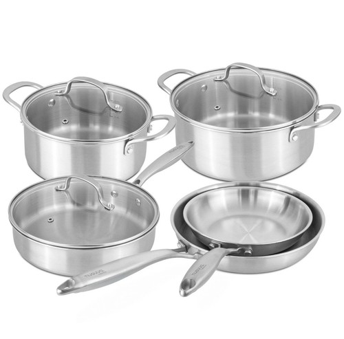 Stainless steel pots - steel,