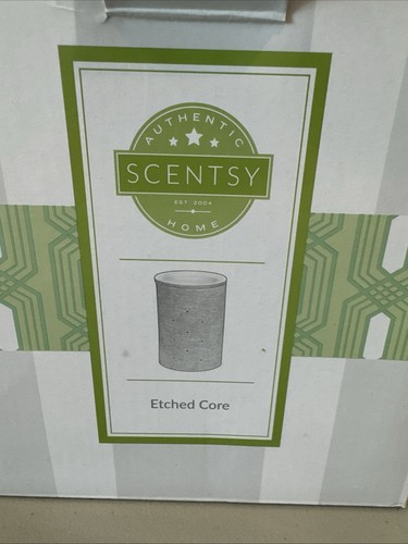 Scentsy etched core warmer new - etched,