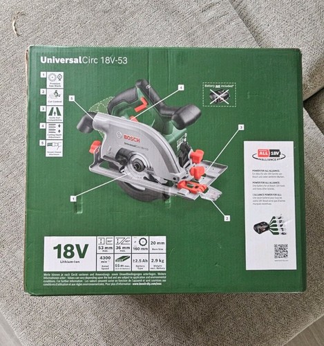 Bosch 18v 160mm - 160mm, cordless